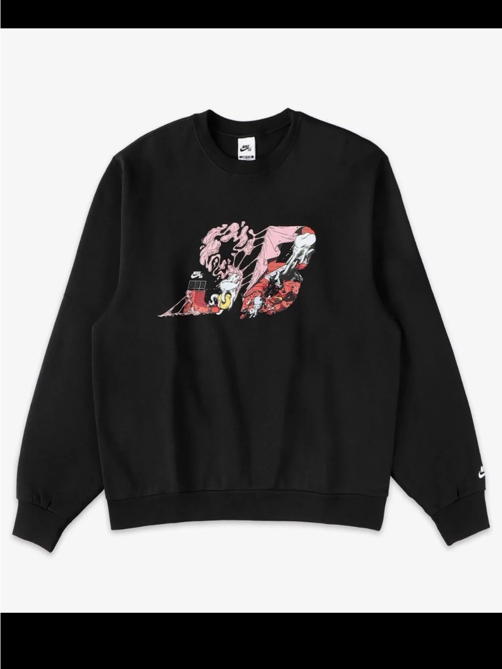 Men’s Medium (loose fit)Black Nike SB Crewneck new with tags